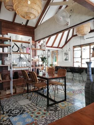 Cozy sitting area at Little Ingka in Kerobokan Kelod