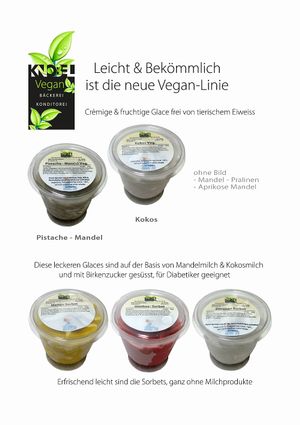 Vegan Ice Cream at Bäckerei Knobel in Altendorf