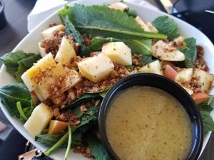 Great salad at Heirloom Craft Kitchen in Indio