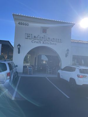Storefront   at Heirloom Craft Kitchen in Indio