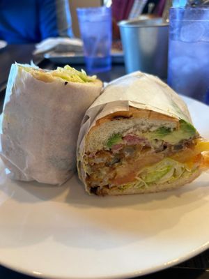 Vegan Po’Boy at Heirloom Craft Kitchen in Indio