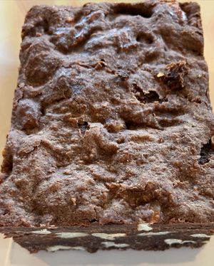 Vegan GF brownie😍  at Heirloom Craft Kitchen in Indio