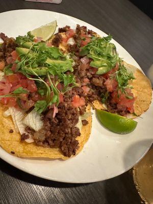 Impossible Tacos at Heirloom Craft Kitchen in Indio