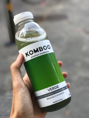 Verde kombucha! at Sugar Blues by Ha-tha Maya in Florence