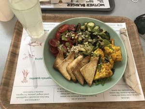 Tofu at Grow Healthy in Lisbon