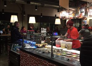 Interior at Mod Pizza in Greenfield