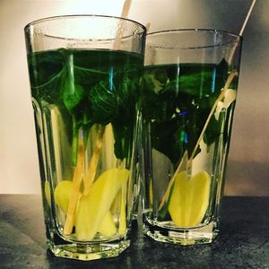 Freash tea at Kafe Chaos in Bergen