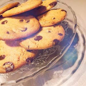 Vegan cookies at Kafe Chaos in Bergen