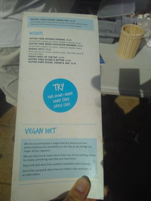 Vegan diet, just mention with the staff to ask for the possibilities at Lobster Pot in Portland