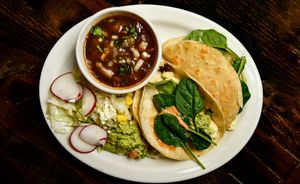 picture of promoting vegan options from facebook  at Cazuelas Grill in Reynoldsburg
