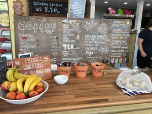 Hot drinks at Priory Farm in Redhill