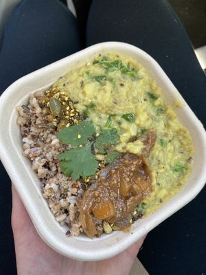 Takeaway curry  at Soulfood Cafe & Grocer in Woy Woy