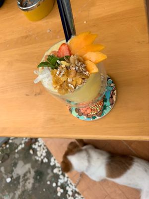 Mango smoothie  at Avos & Mango in Hoi An