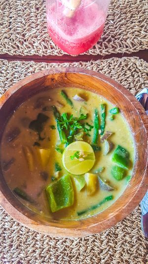 Vegan Green Curry at Ithaka in Canggu