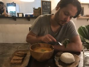 Soup at Ithaka in Canggu