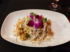 Pad Thai with tofu at Chiriya's Thai Cuisine in Savannah