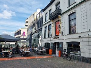 outdoor seating at Plein 4 in Eindhoven