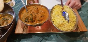 Spinatbällchen at Kitchens Of India in Bremen