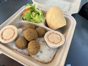 Falafel Bowl   at Zunzi's in Savannah