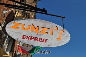 Sign at Zunzi's in Savannah