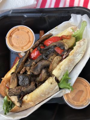 Rolling stone  at Zunzi's in Savannah