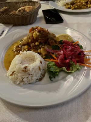 Veg clay pot kabap at Organic Cave Kitchen in Goreme