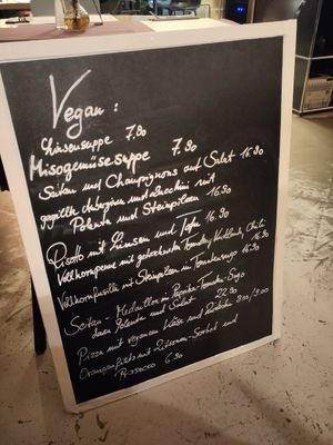 Karte im Februar 2025 at La Locanda 26 in Heidelberg