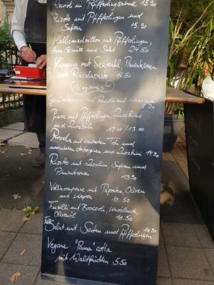 Veganes Menü at La Locanda 26 in Heidelberg