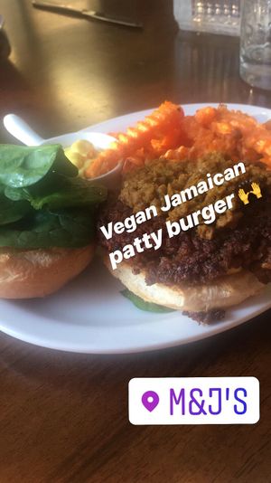 Burger week special 2019 at M&Js Eatery in Bedford