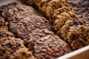 cookies!! at Rubik's Superfood & Coffee in Patras