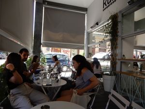 fun people, fun vibe at Rubik's Superfood & Coffee in Patras