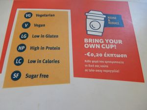 They make it easy to know what is vegan - and much of their menu is at Rubik's Superfood & Coffee in Patras