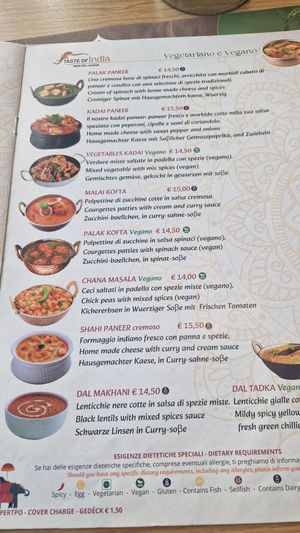  at Taste Of India in Riva Del Garda
