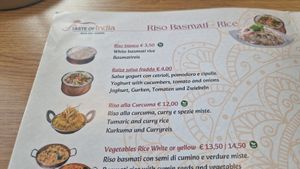  at Taste Of India in Riva Del Garda