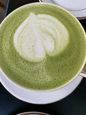 Matcha Latte at STOR in Warsaw