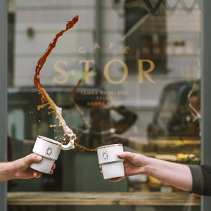 The best coffee at STOR in Warsaw