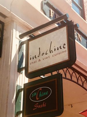 Indochine Sign at Indochine Cuisine in Parker