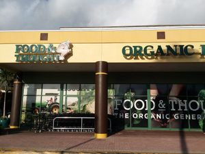 Everything is organic. The organic cafe and organic market are inside. at Food and Thought in Naples