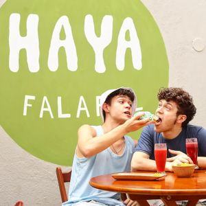 you need to prove
 at Haya Falafel in Sao Paulo