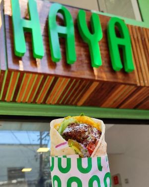 Try the best falafel in the region
 at Haya Falafel in Sao Paulo