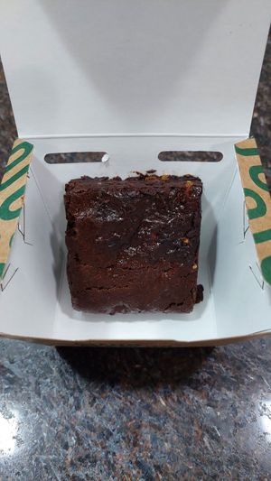 Brownie at Haya Falafel in Sao Paulo