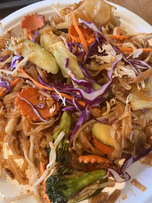 Pad Thai  at Thai East Wind in Santa Monica