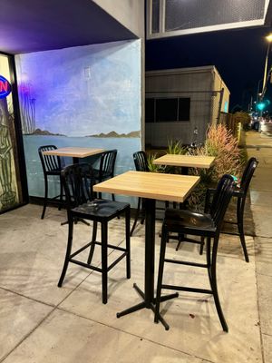 Outdoor Seating   at Thai East Wind in Santa Monica