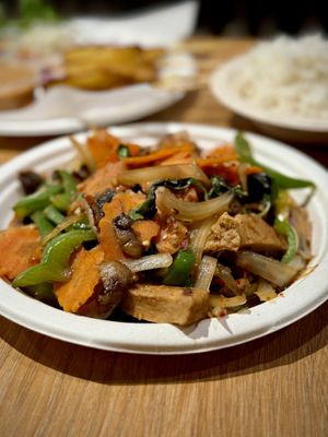 Pad Krapaw  at Thai East Wind in Santa Monica