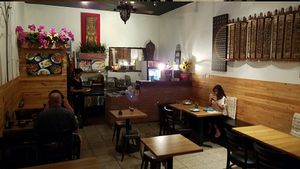 Inside at Thai East Wind in Santa Monica