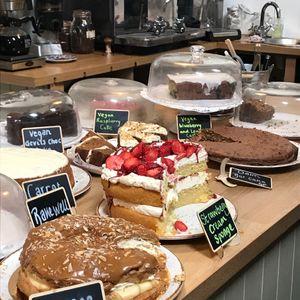Cakes for everyone inc g/f at Apple Store Cafe in Scorton