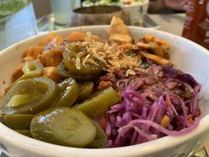 Hawaiian Heat Bowl at UF Poke Bar - Gänsemarkt in Hamburg