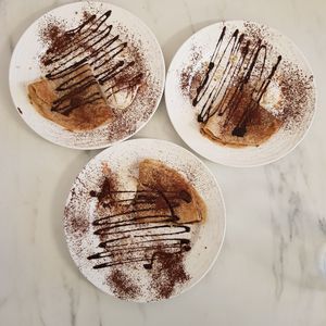 Nutella crepes at Antonio's Kitchen in East London