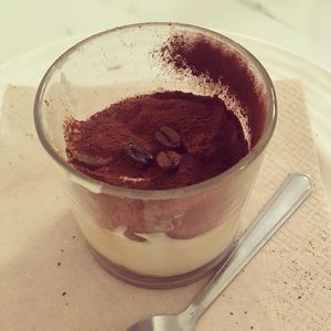 Tiramisu  at Antonio's Kitchen in East London