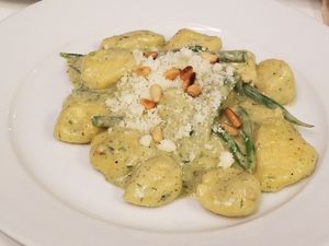 Gnocchi ...so yummy! at Antonio's Kitchen in East London